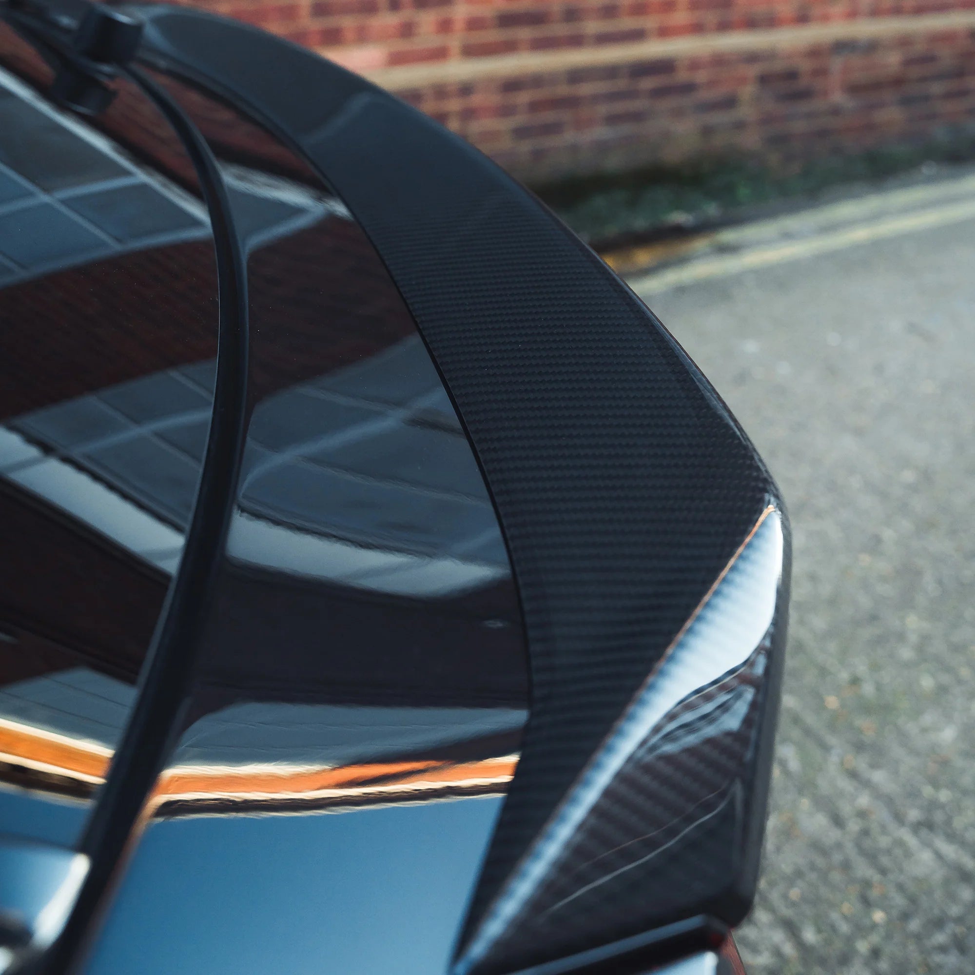 CT CARBON REAR BOOT SPOILER AUDI RSQ8 - CT DESIGN | SWISS HOMOLOGATED