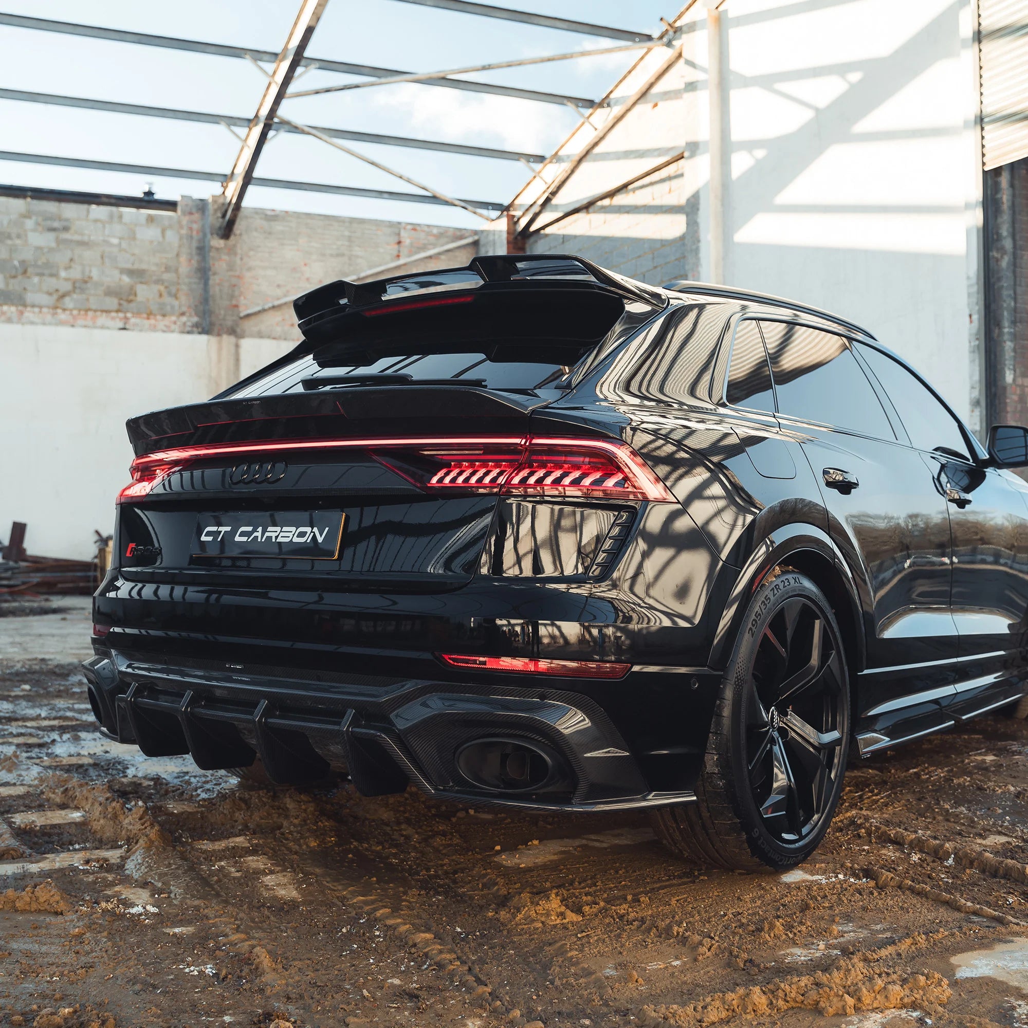 CT CARBON DIFFUSER AUDI RSQ8 - CT DESIGN | SWISS HOMOLOGATED