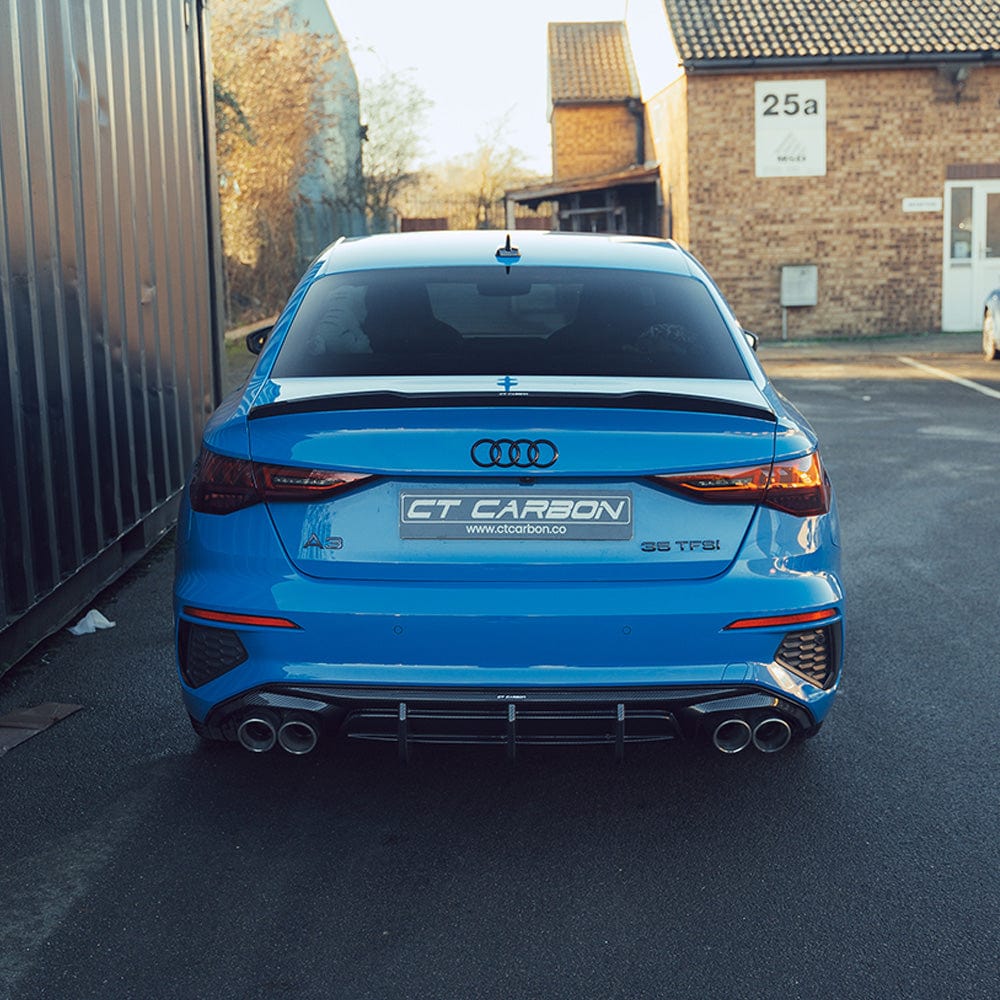 CT CARBON DIFFUSER AUDI S3 8Y - CT DESIGN | SWISS HOMOLOGATED