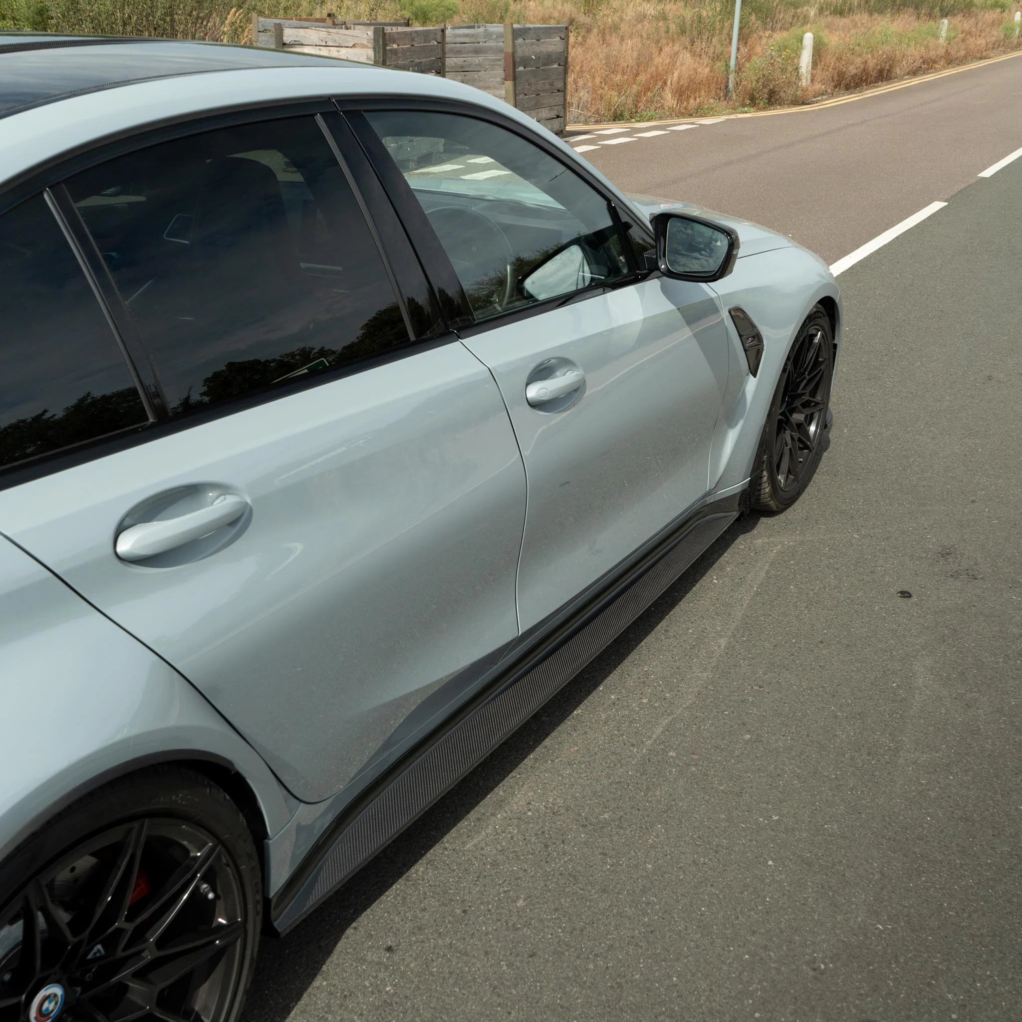 CT CARBON SIDE SKIRTS REPLACEMENT BMW M3/M4 G8X - CT DESIGN | SWISS HOMOLOGATED