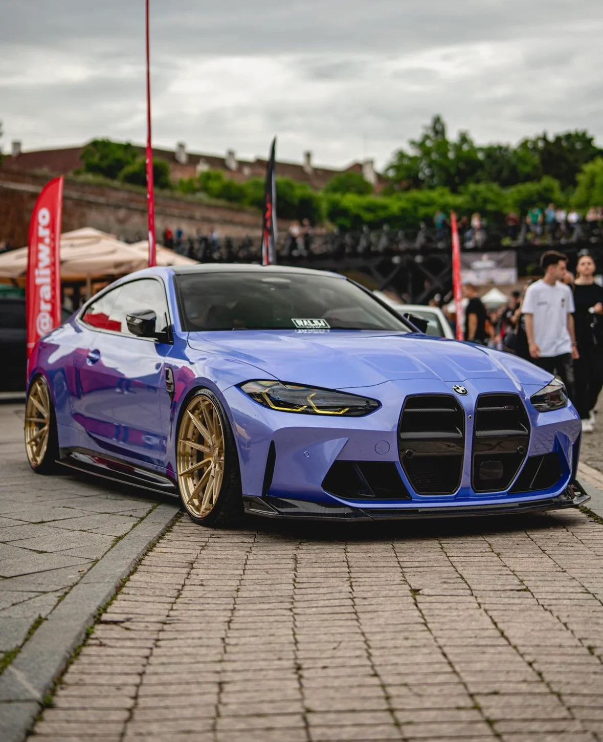 CT CARBON FRONT LIP BMW M3/M4 G8X - VS STYLE | SWISS HOMOLOGATED