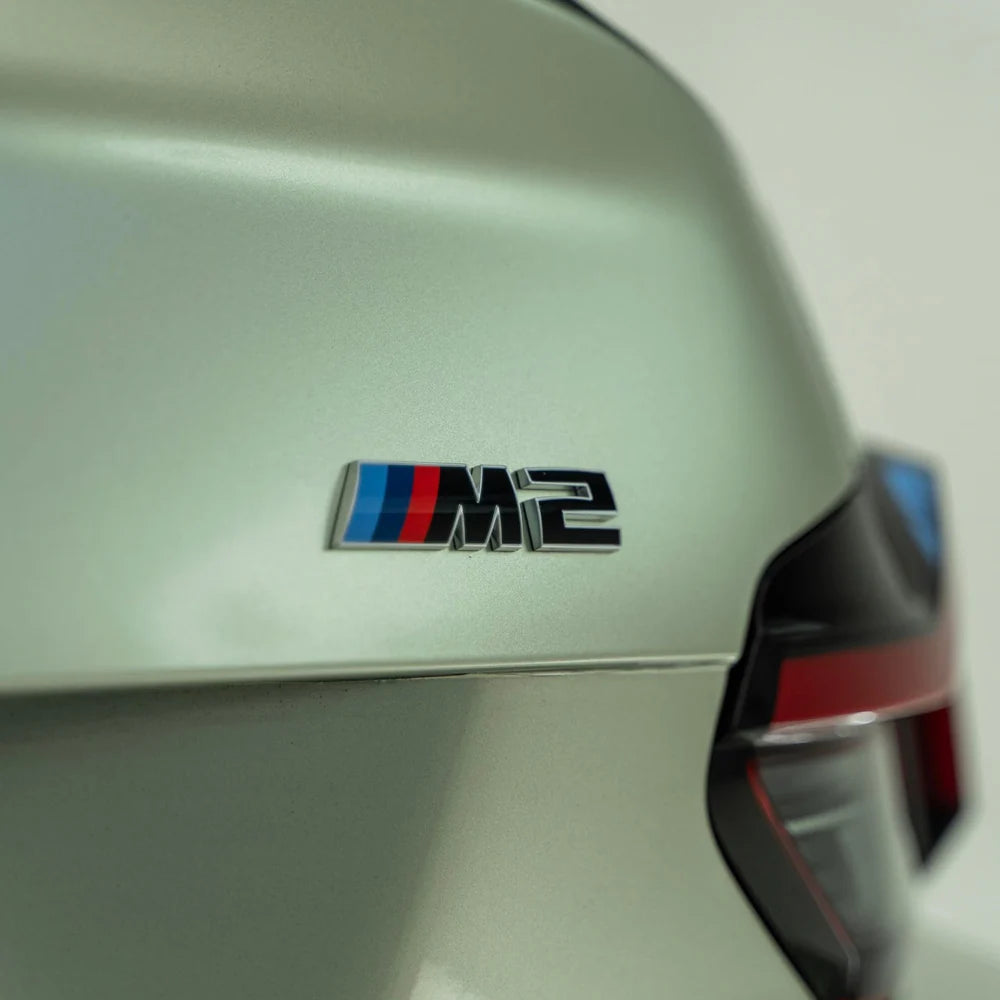 AUTOID BMW M2 GENUINE M PERFORMANCE LCI V2 BLACK HIGH GLOSS MODEL BADGE
