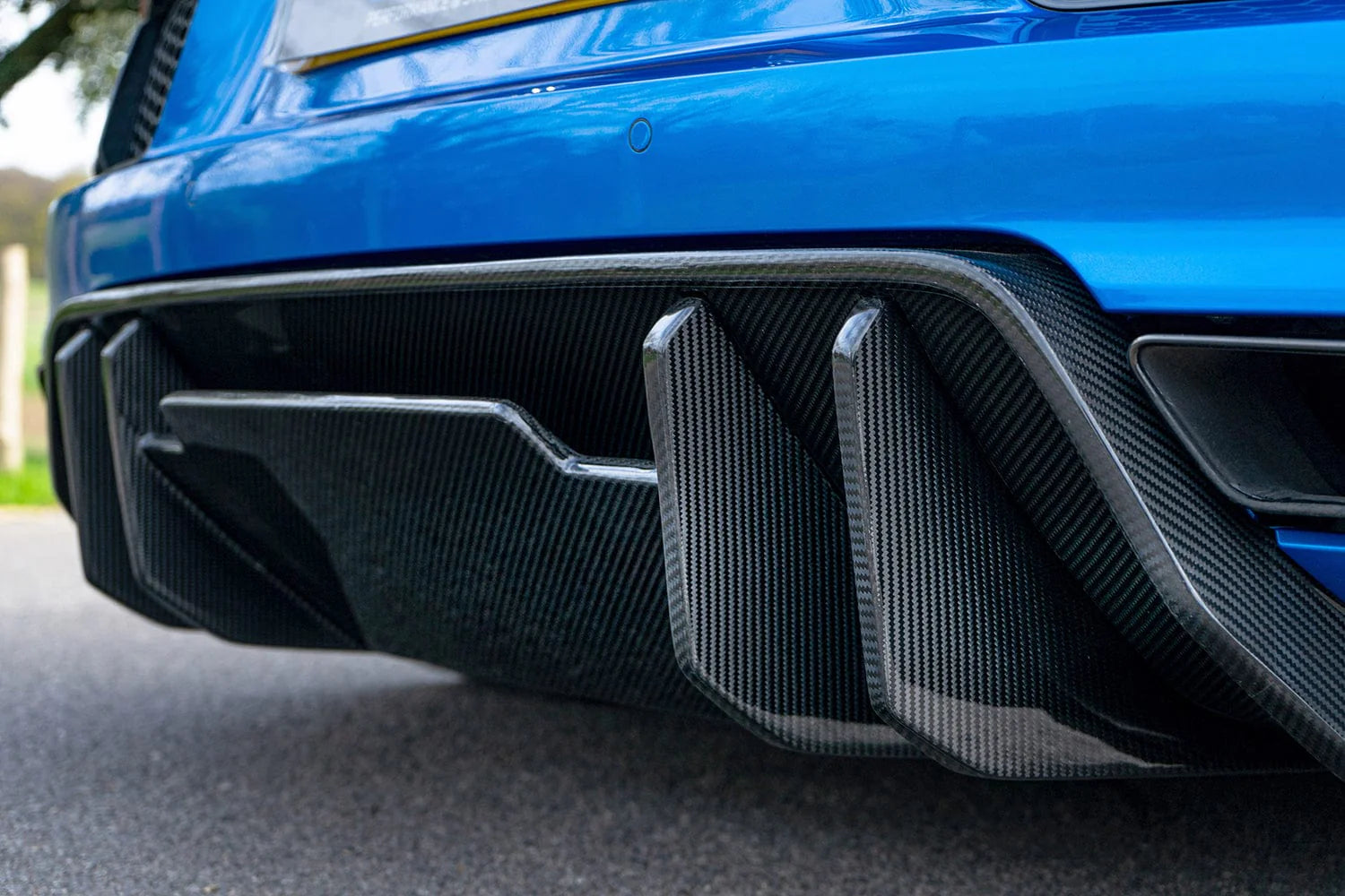CT CARBON DIFFUSER AUDI R8 V10 GEN 2 - V STYLE | SWISS HOMOLOGATED