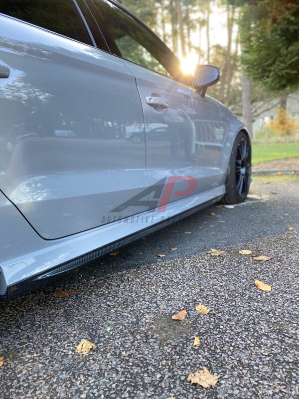 AUTOMOTIVE PASSION CARBON SIDE SKIRTS AUDI RS3 8V | SWISS HOMOLOGATED