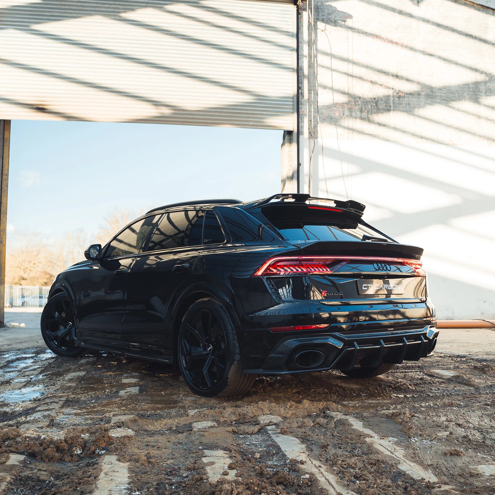 CT CARBON DIFFUSER AUDI RSQ8 - CT DESIGN | SWISS HOMOLOGATED