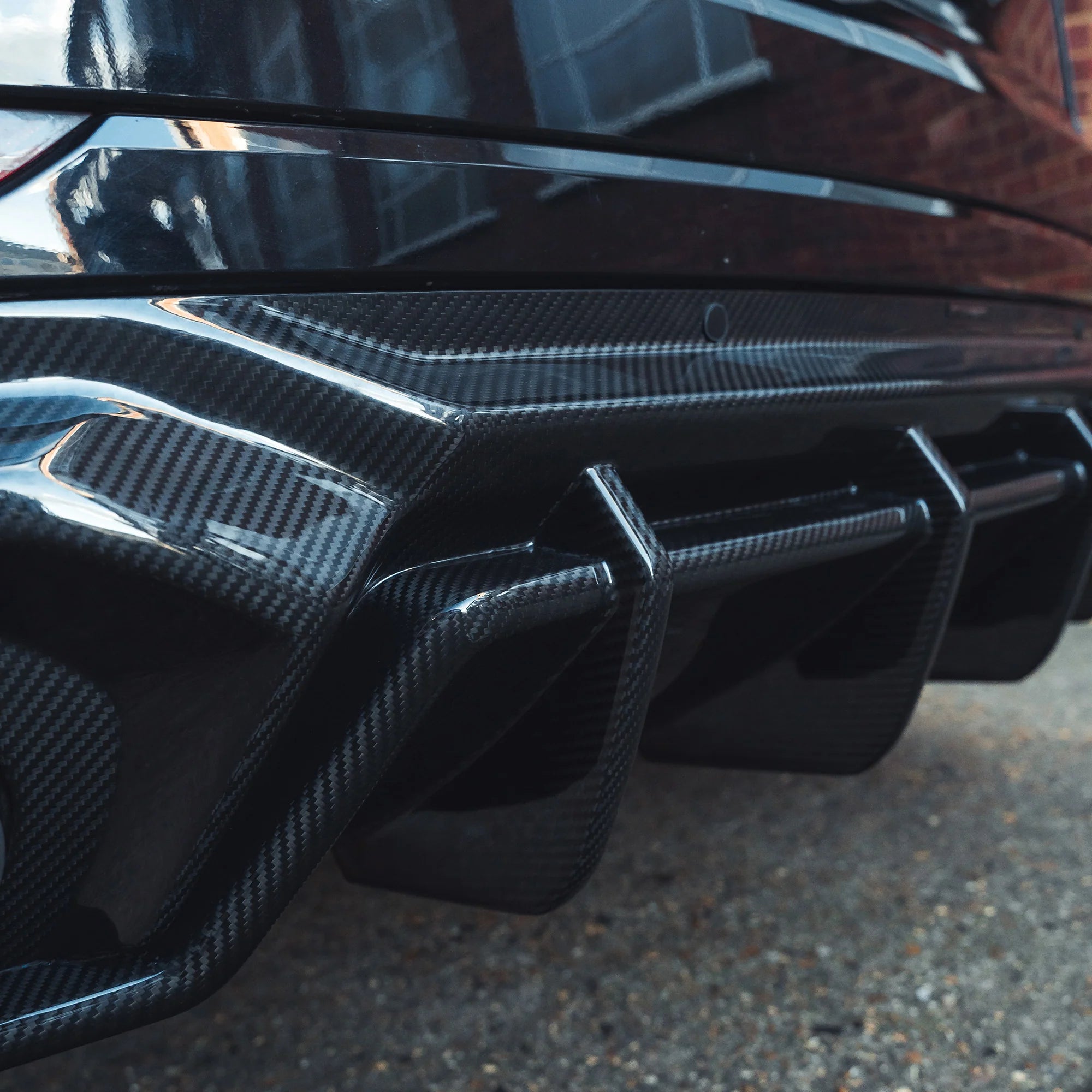 CT CARBON DIFFUSER AUDI RSQ8 - CT DESIGN | SWISS HOMOLOGATED