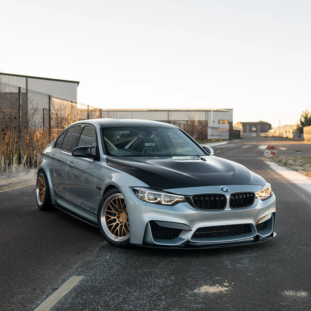 CT CARBON FRONT LIP BMW M3/M4 F8X - GT STYLE | SWISS HOMOLOGATED