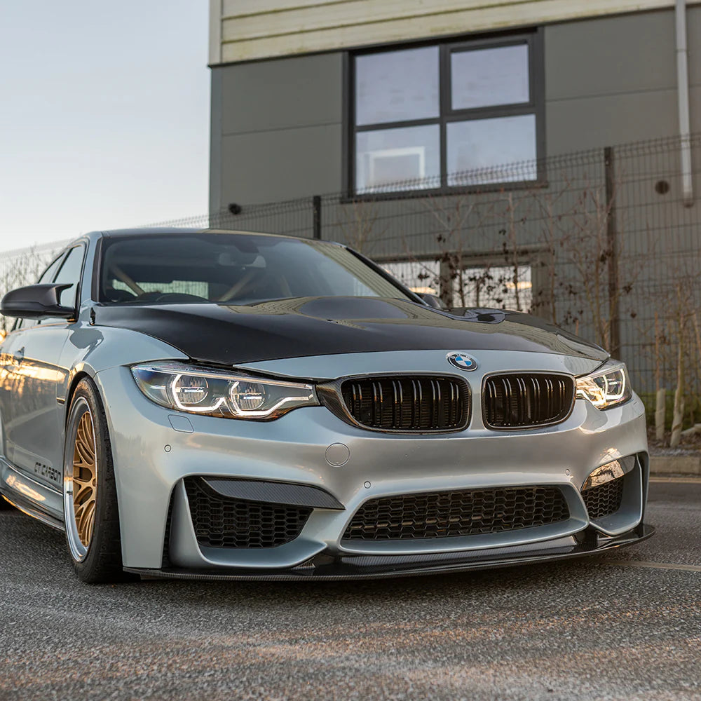 CT CARBON FRONT LIP BMW M3/M4 F8X - GT STYLE | SWISS HOMOLOGATED