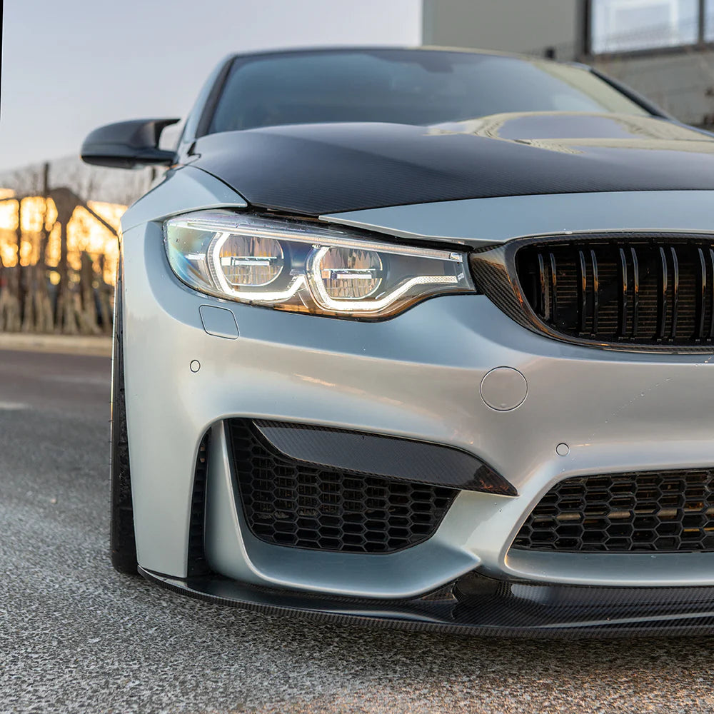 CT CARBON FRONT LIP BMW M3/M4 F8X - GT STYLE | SWISS HOMOLOGATED