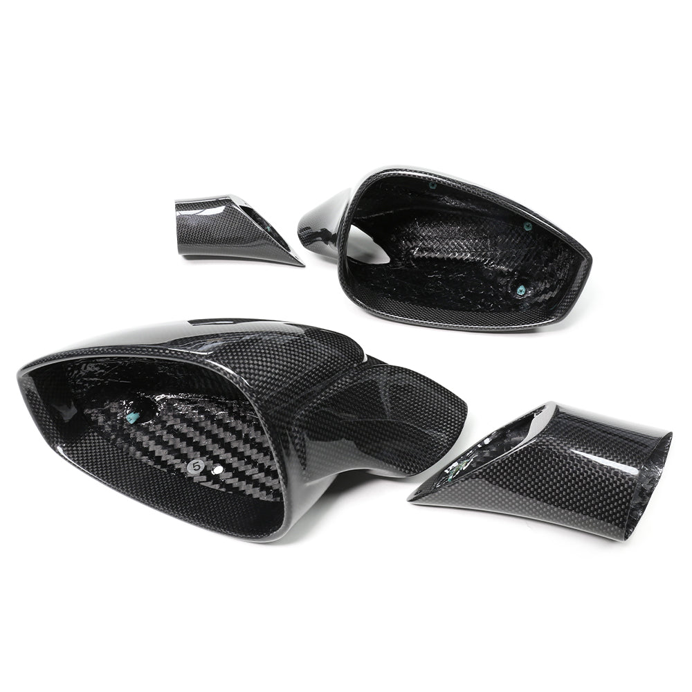 CT CARBON FERRARI 458 & 488 FULL CARBON FIBRE MIRRORS | SWISS HOMOLOGATED
