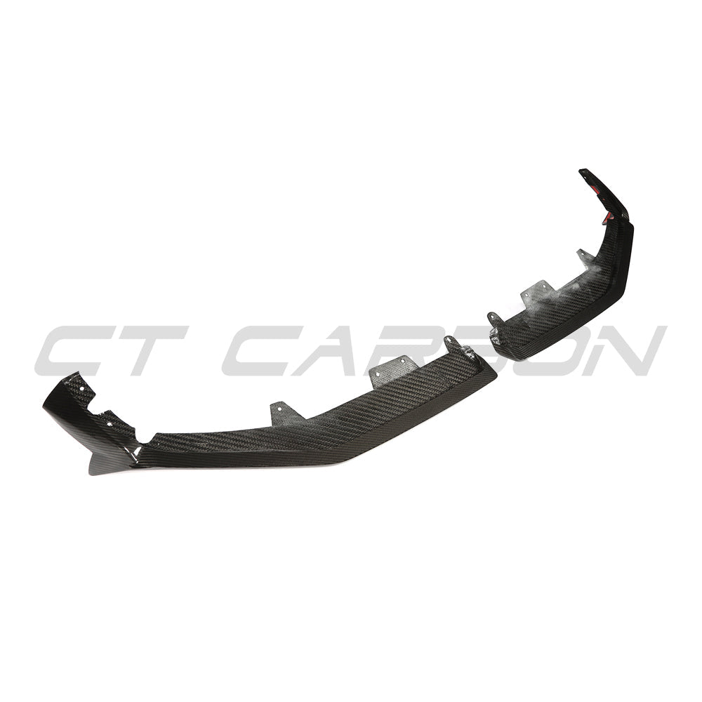 CT CARBON BMW F95 X5M 2023+ (LCI) CARBON FIBRE SPLITTER | HOMOLOGATION IN PROCESS
