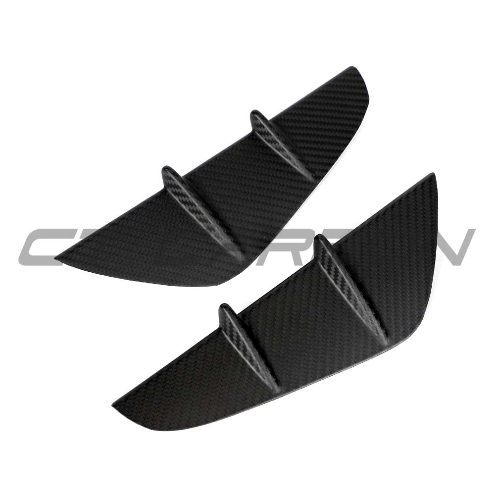 CT CARBON AUDI RSQ8 2025+ FACELIFT MATTE CARBON FIBRE FRONT VENT TRIM - CT DESIGN | HOMOLOGATION IN PROCESS