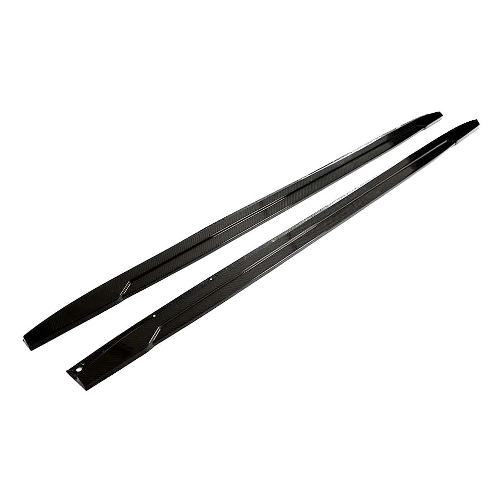 CT CARBON BMW F97/G01/G08 X3/X3M/IX3 LCI 2021+ DRY CARBON FIBRE SIDE SKIRTS - V1 | SWISS HOMOLOGATED
