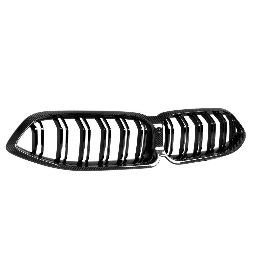 CT CARBON BMW 8 SERIES G14/G15/G16 LCI 2023+ CARBON FIBRE DOUBLE SLAT GRILLE | HOMOLOGATION IN PROCESS