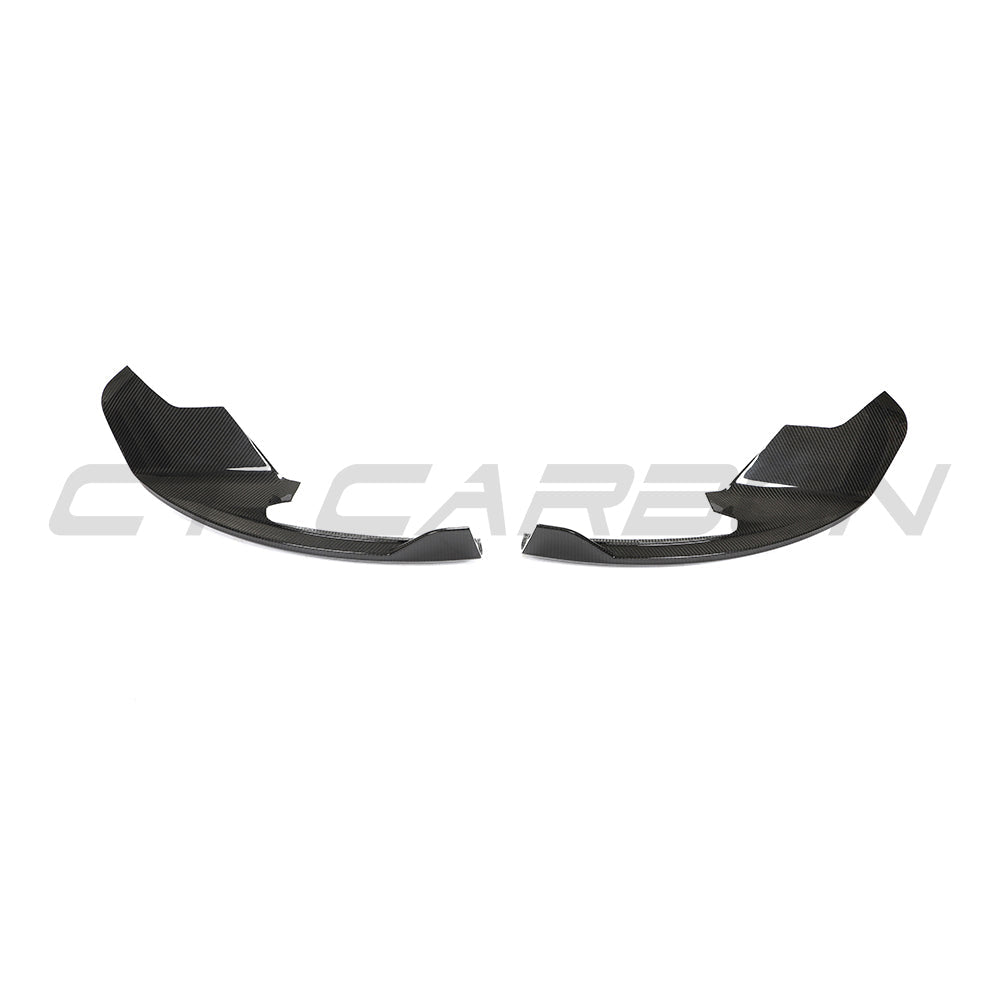 CT CARBON MCLAREN 570S & GT CARBON FIBRE CORNER SPLITTERS | HOMOLOGATION IN PROCESS