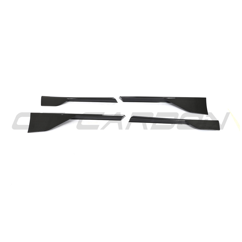 CT CARBON MCLAREN 570S & GT CARBON FIBRE SIDE SKIRTS | SWISS HOMOLOGATED