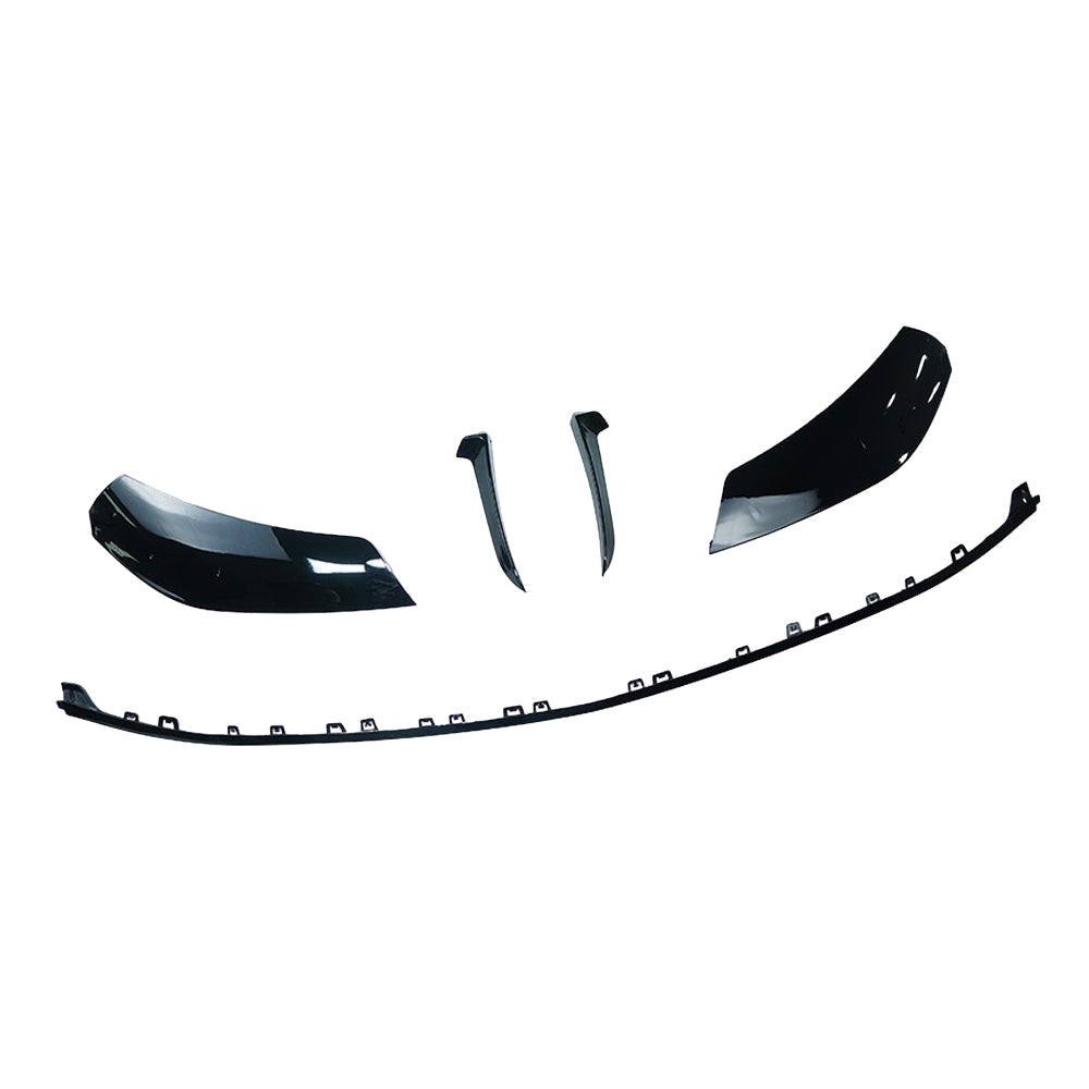 CT CARBON MERCEDES W206 2021+ C-CLASS GLOSS BLACK FRONT SPLITTER - V2 | HOMOLOGATION IN PROCESS