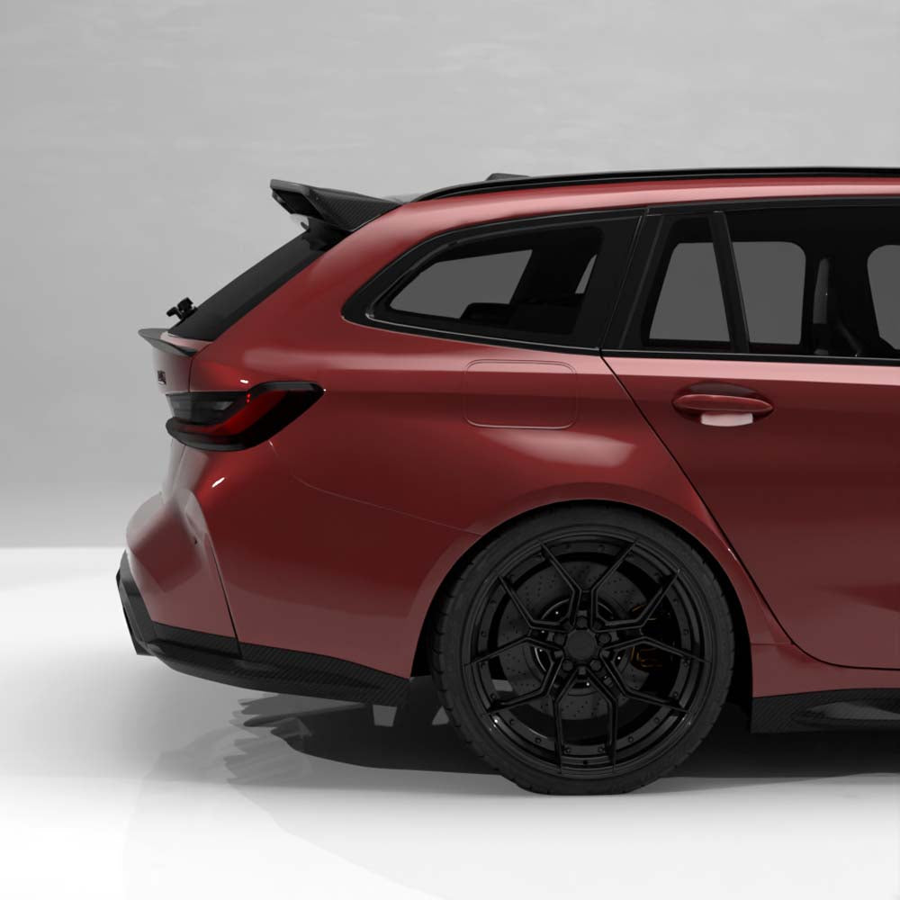 CT CARBON BMW G81 M3 & G21 3 SERIES TOURING 2018+ CARBON FIBRE MIDDLE SPOILER - CT DESIGN | SWISS HOMOLOGATED